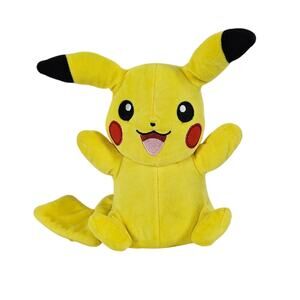 POKÉMON WCT PIKACHU PLUSH TOY – YELLOW – 2014 – OFFICIAL LICENSED COLLECTABLE